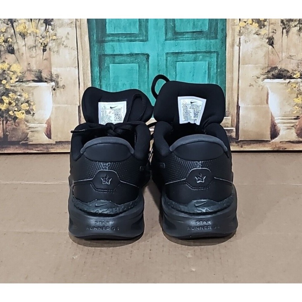 Nike Star Runner 4 NN Black Athletic Shoes Gym Running DX7615 002 Size 6.5Y Boy - Picture 4 of 8